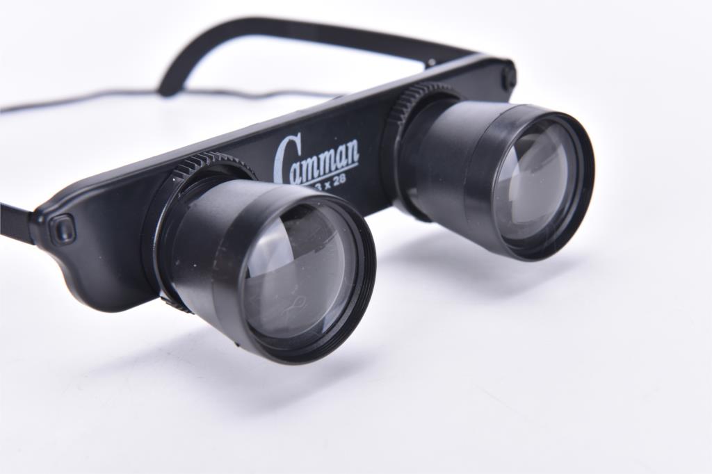 Udendørs fiskeri optik kikkert teleskop øje linse diameter 10mm 3 x 28 lup briller stil