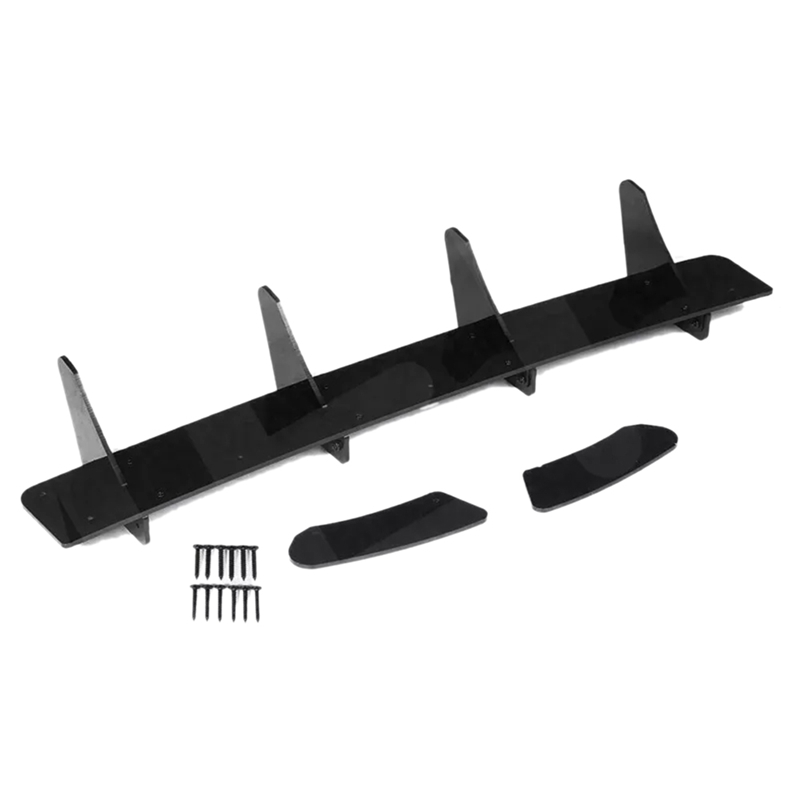 Difusor de labio de parachoques trasero de coche, divisor de alerón para Golf 7