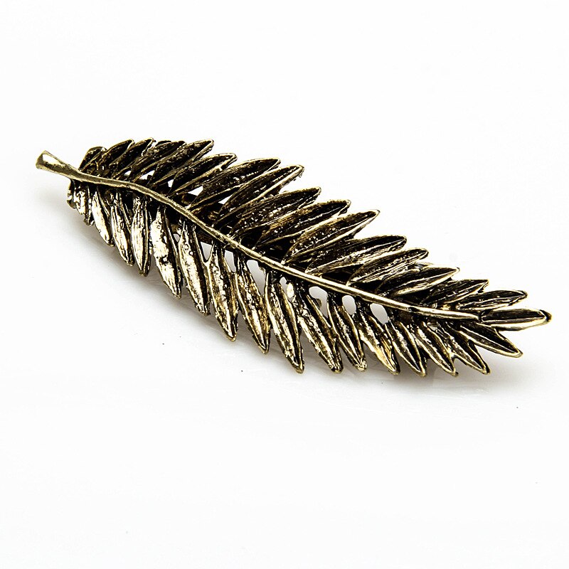 Schmuck Vintage Haar Clip Silber Gold Punk Blätter Kamm Haarnadeln Frauen Mädchen Party Zubehör Legierung Clip Haar: 14