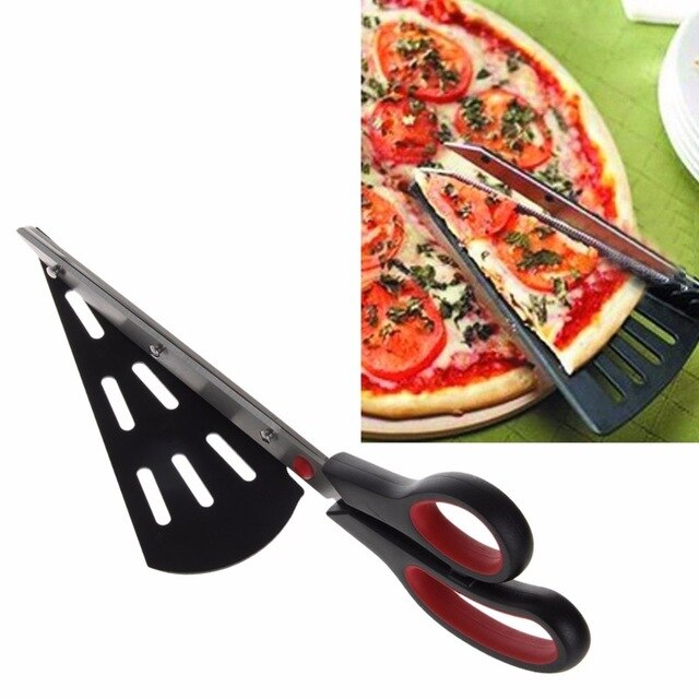 33.5 cm (13.1 '') Cutter Spatel Slicer Gebak Keuken Pie Dienen slice tool shear Restaurant Pizza schaar Pannenkoek