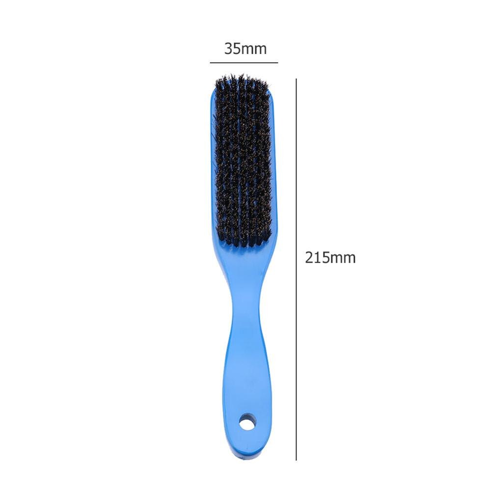Träskaft hårborsteset hårt vildsvinsborst kammar styling för män kvinnor frisör hårstyling skägg kam borste rak: H 21.5 x 3.5 x 3cm