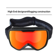 Double-Layer Skibril Grote Cilindrische Double-Layer Anti-Fog Ski Bril Voor Mannen En Vrouwen Ski apparatuur Kan Dragen Bijziendheid