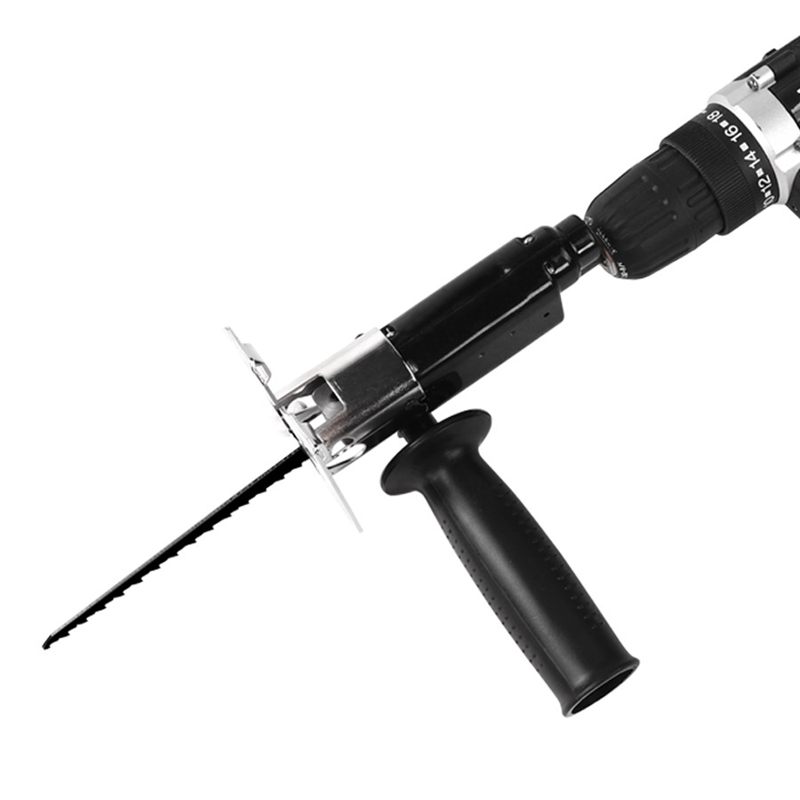 Reciprocating Saw Attachment Change Electric Drill Into Reciprocating Saw Jig Saw Metal File For Wood Metal Cutting Saw Kit