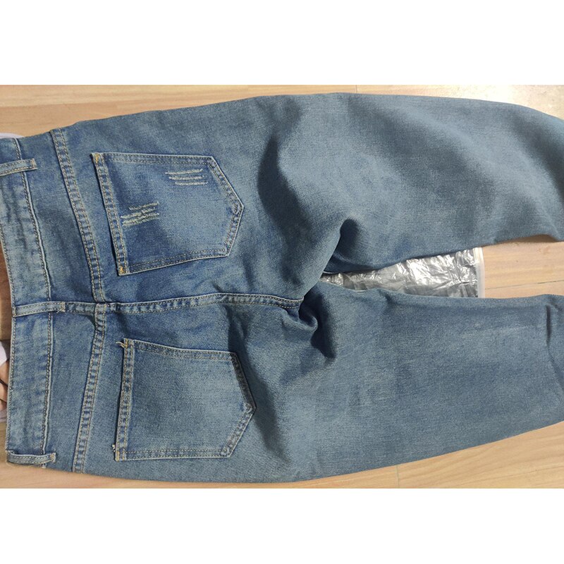 Pantalones vaqueros rectos lavados para hombre, ropa de calle, holgados, de cintura media, para exteriores, para otoño e invierno,