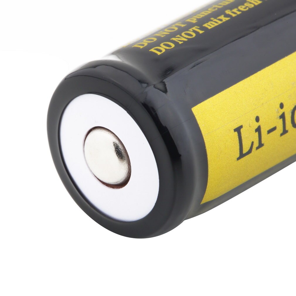 18650 4500mAh 3.7V Batteria Ricaricabile Li-Ion di Ricambio e di Sostegno di Potenza Della Batteria per la Torcia Elettrica Della Torcia