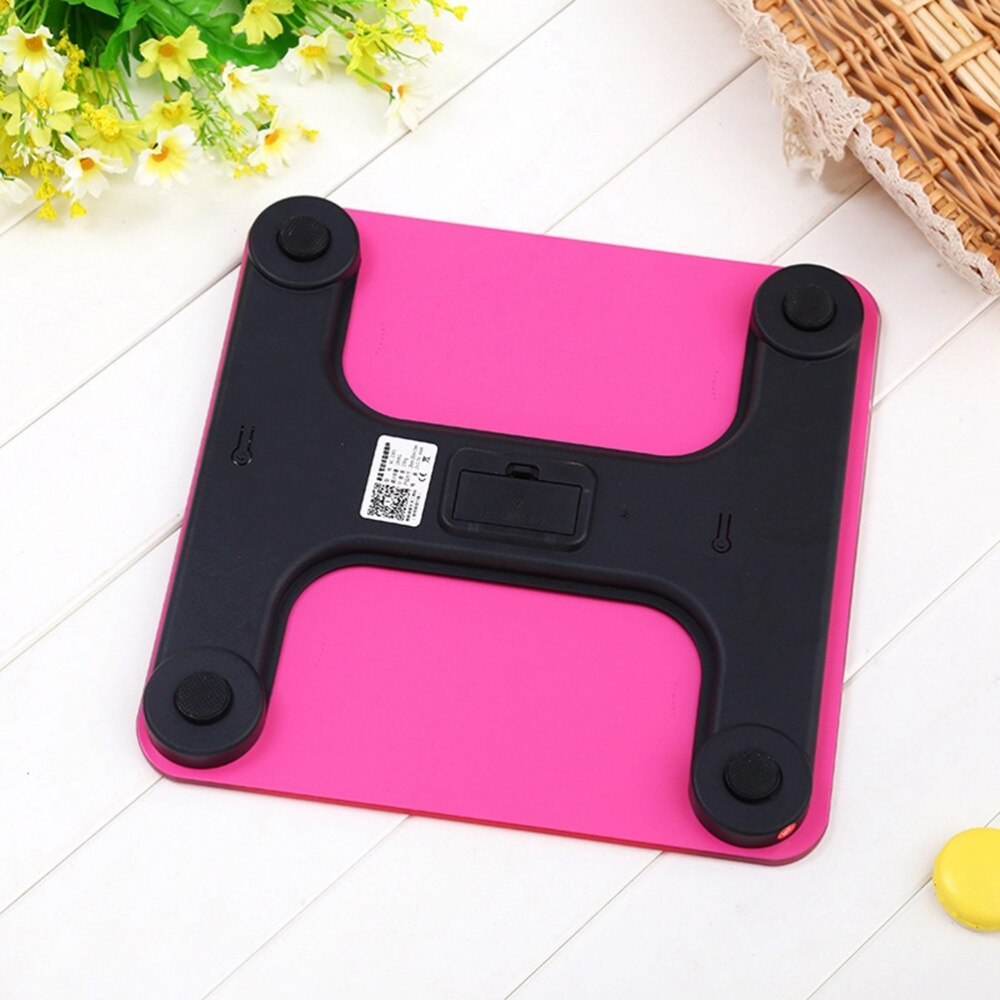 Body Fat Scale Smart Digital Bathroom Wireless Weight Scale Body Composition Analyzer without Battery (Black)