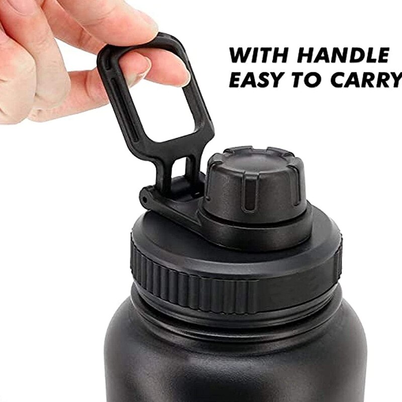 Replacement Lid for Hydro Flask, Wide Mouth Flip Top To-Go Lid for Hydro Flask,for Simple and Most Brands Water Bottles