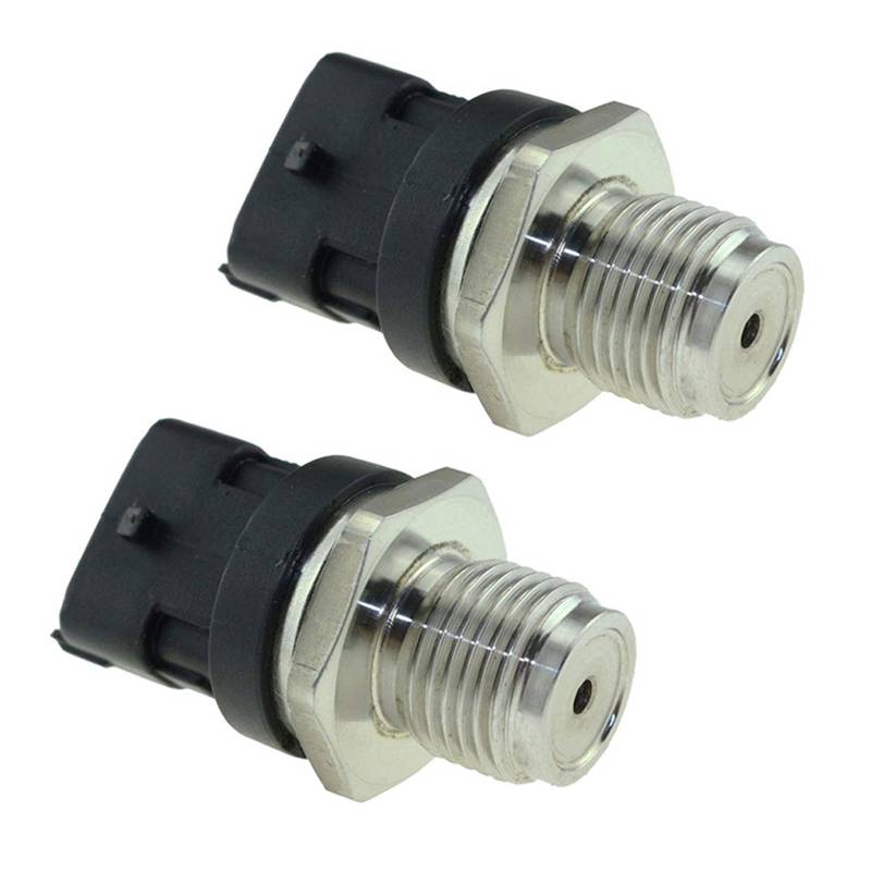 2X Fuel Rail Pressure Sensor for Ford Ranger Everest for Mazda BT-50 BT50 2.5 3.0 0281006018 WE01-13-GC0: Default Title