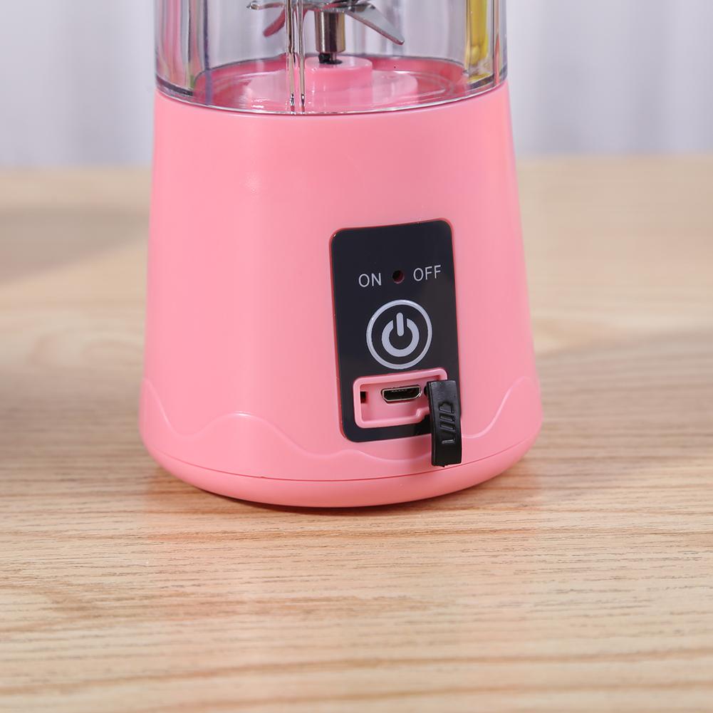 Portable Blender USB Mixer Electric Mannual Screw Juicer Machine Smoothie Blender Mini Food Processor Blender Cup Fruit Juicer