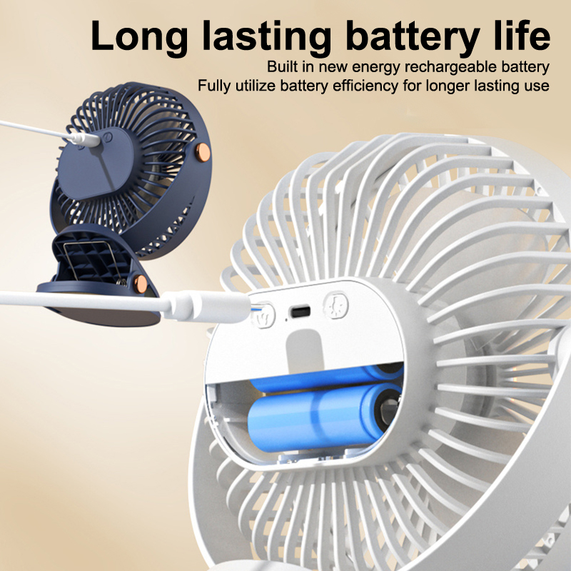 Portable Home Desktop Clip Fan Mini Electric Office Clamp Cooling Fans Student Dorm Bed Natural Wind Ventilation 220V