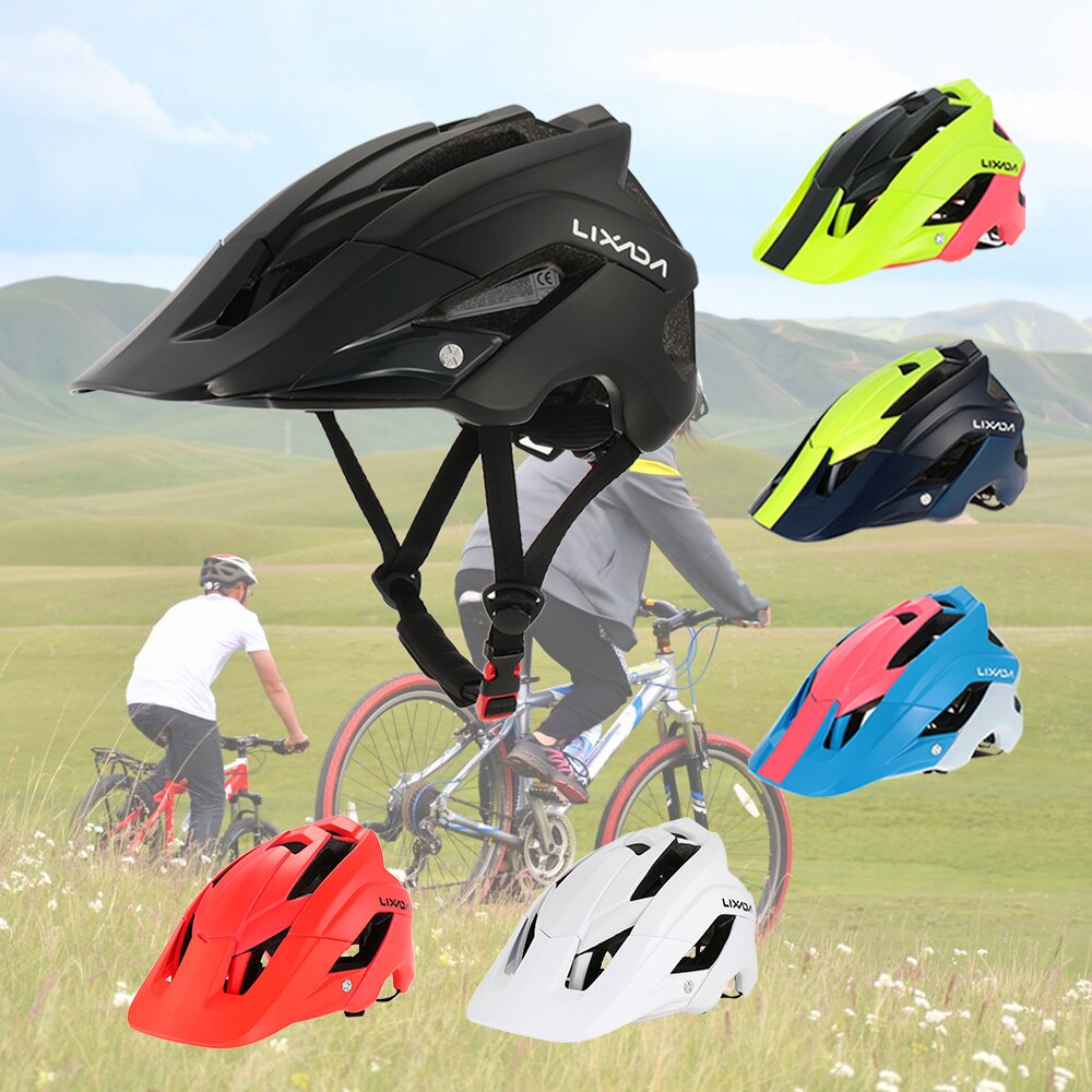 Lixada Ultra-Lichtgewicht Mountain Mtb Fietsen Fiets Helm Sport Veiligheid Beschermende Helm 13 Vents Voor Casco Bicicleta