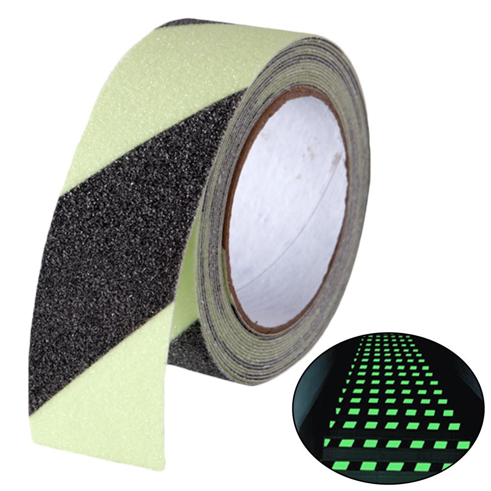 5 Cm * 5M Zelfklevende Self-Illuminating Tape Antislip Veiligheid Tape Trap Sticker Voor indoor En Outdoor Veiligheid Waarschuwing Tape