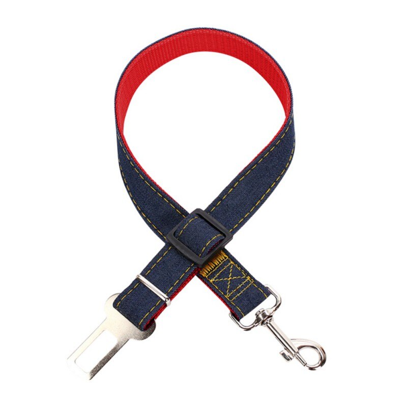 Huisdier Kat Hond Kraag Veiligheid Producten Autogordels Kan Krimpen Huisdier Tractie Riem Nylon Rollijnen Hond levert: Rood