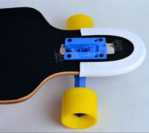 2pcs Skateboard/Longboard Nose Guard Tail Guard Deck Anticollision Protect Cover