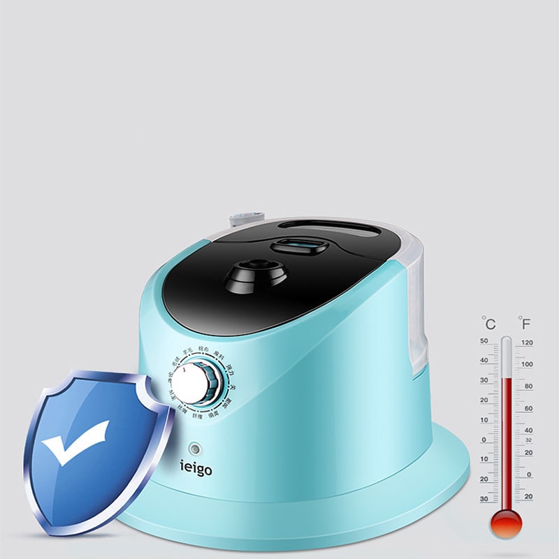 1800W Powerful Ironing Machine for Home Clothes Ironing Portable Adjustable Garment Steamer with 1.7L Large Capacity Water Tank