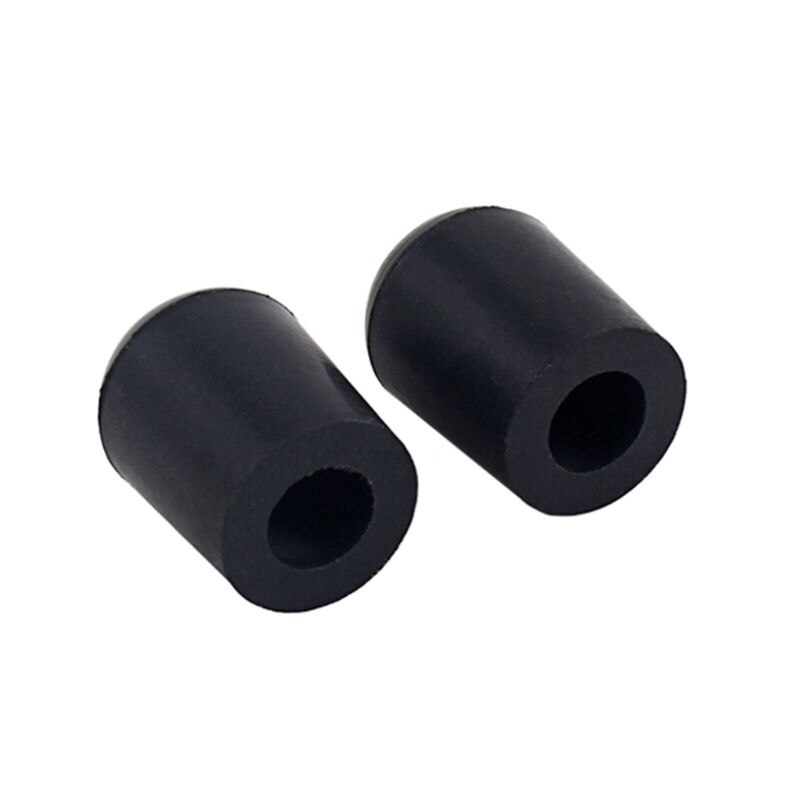 2 stuks cello eindpen rubberen tip beschermer voor snaarinstrumenten