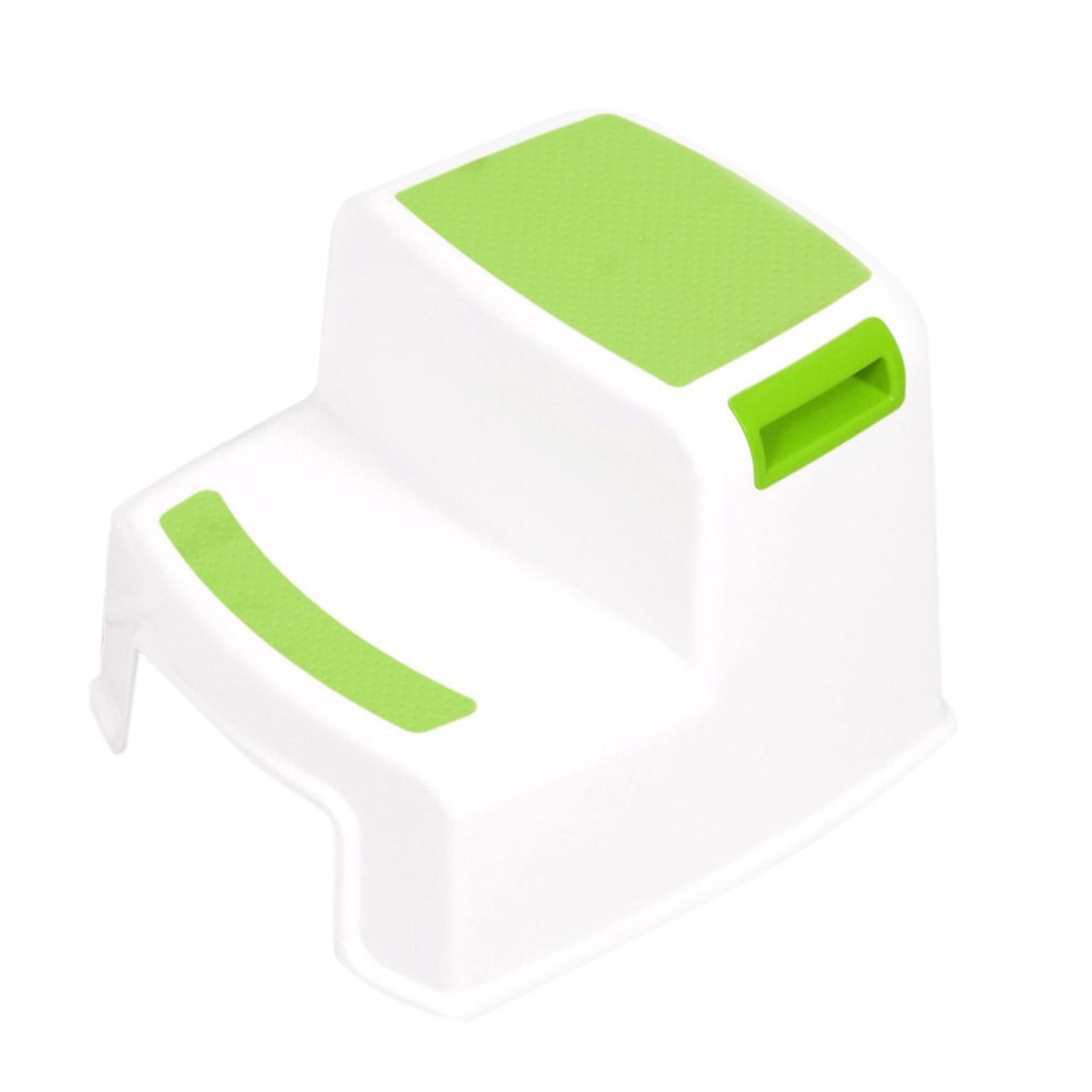 Children plastic stool: green