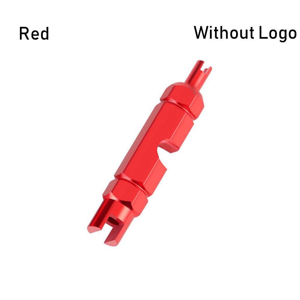 1Stck Fahrrad Ventil Werkzeug MTB Rennrad Ventil Ader Verlängerung Stange Entferner Multifunktions Anti-Unterhose Luft Ventil Schlüssel demontage Werkzeug: rot	ohne Logo