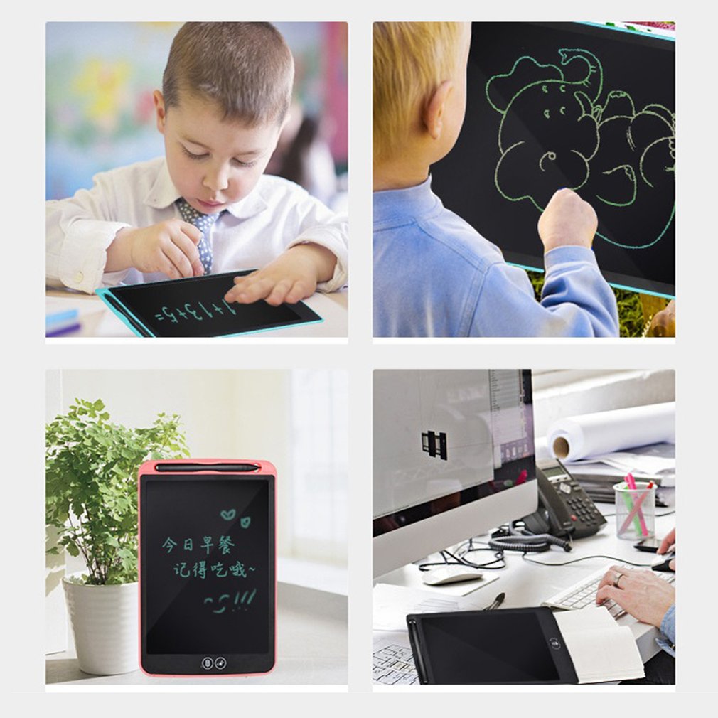 8.5/12/15 Inch LCD Drawing Tablet Digital Writing Graphic Tablets Electronic Handwriting Pad Pads Graphics Board for Kid Kids