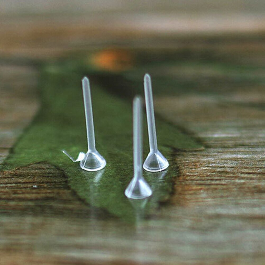 100pcs/pack fairy garden figurines mini fixed pin miniatures resin craft