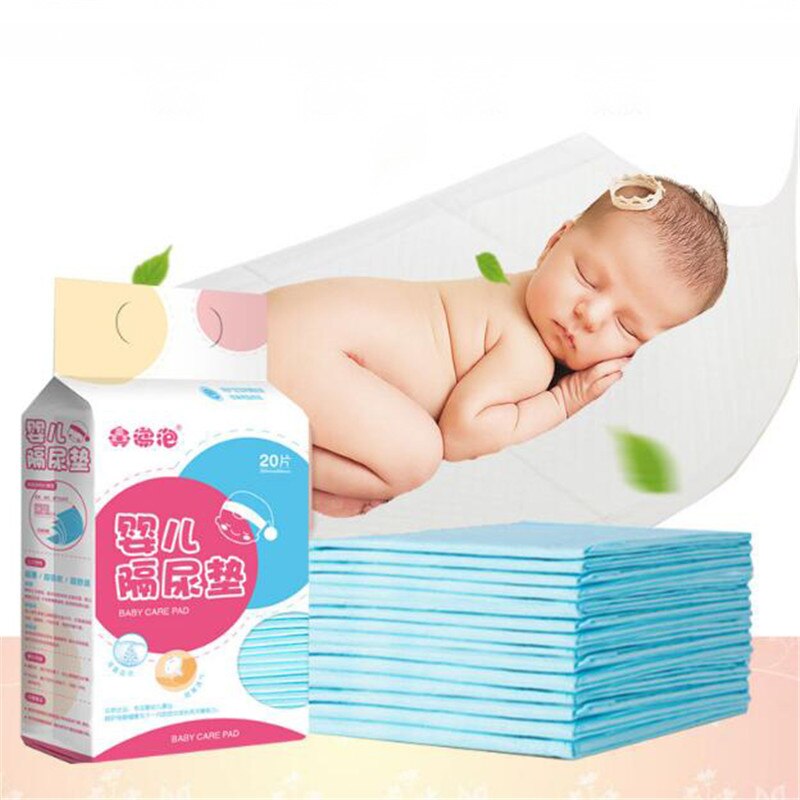 20 Pcs Pasgeboren Kinderen Wegwerp Pad Kleurrijke Luier Pad Waterdicht Ademend Luier Pad Baby Verzorgingsartikelen