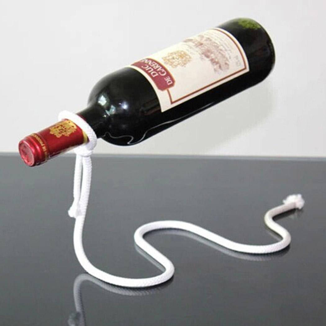 Magic Metal Opknoping Schorsing Keten Wijnrekken Bar Stand Beugel Display Keuken eetkamer kelder Bar Standhouder