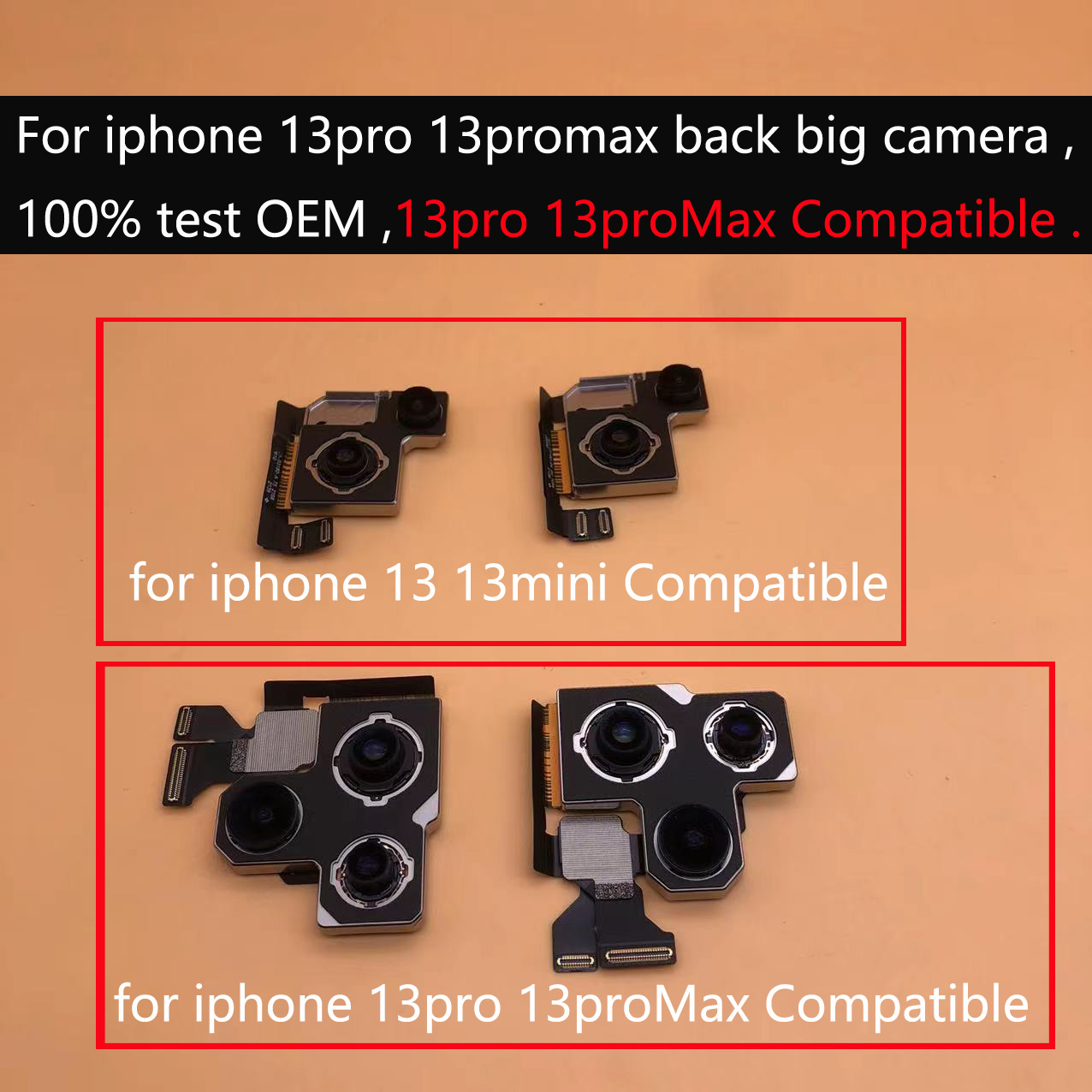 100% getestet Zurück Kamera Für iphone 11 11PRO 11 PRO MAX 6Plus 6s plus 7 7plus 8 8plus X XR XS MAX Hinten Kamera Mit Flex Kabel