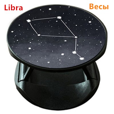 Twelve constellations starry sky constellation phone socket Folding Stand Holder For Mobile Phone For iphone11 Pro Max: 4