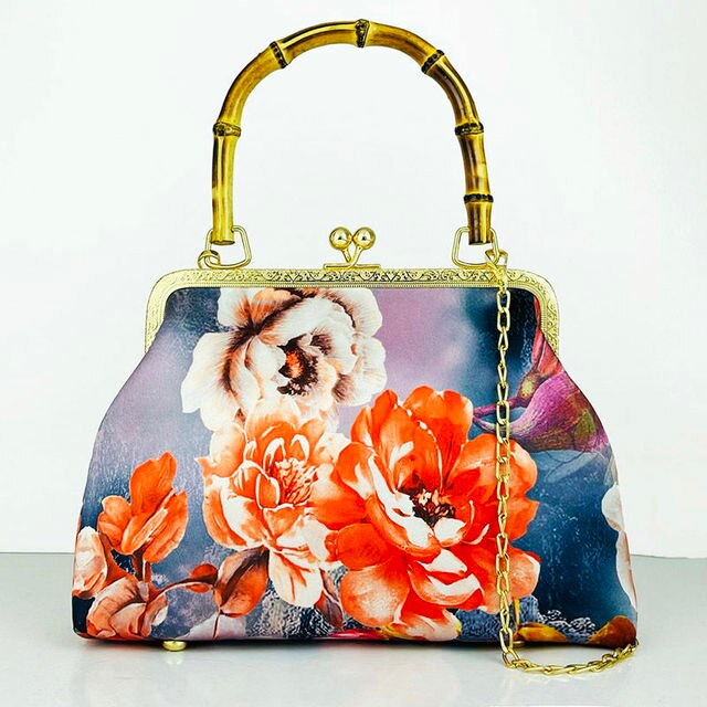 I più nuovi ricami fiori perline borse a tracolla a tracolla da donna borse a mano con chiusura a conchiglia Vintage ▾ borse da donna: donne borsa 5