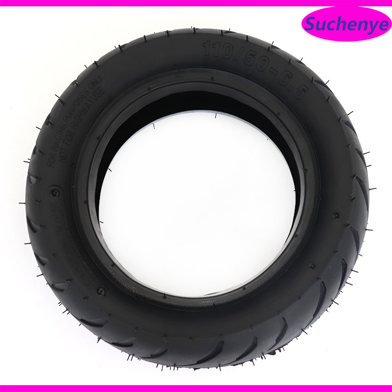 11 Inch 110/50-6.5 Outer Tyre City- Road Tire Rear Wheel Wear Resistant Tire for 49cc Mini Motorcycle Dirt Bike