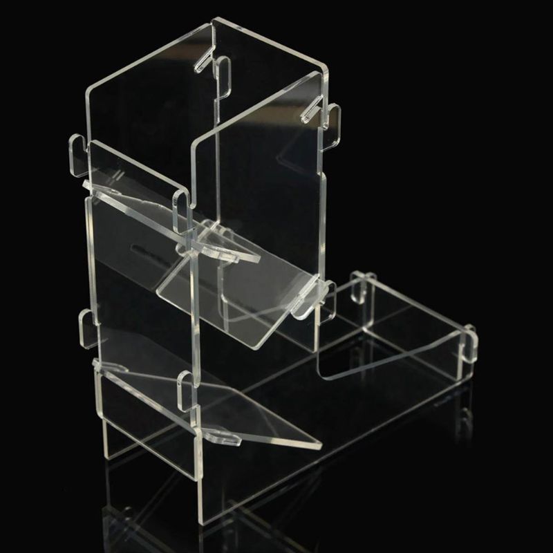 DND Acrylic Transparent Dice Tower DIY Board Game RPG Rolling Tower MTG Games
