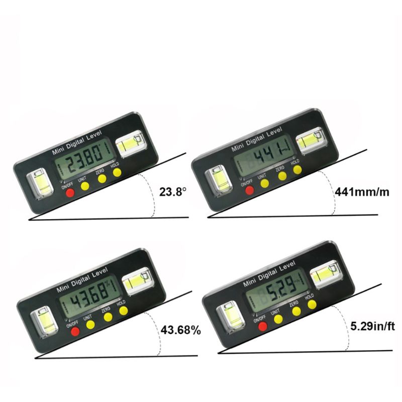 Mini Digital Protractor Angle Finder Inclinometer Electronic Level with Magnetic