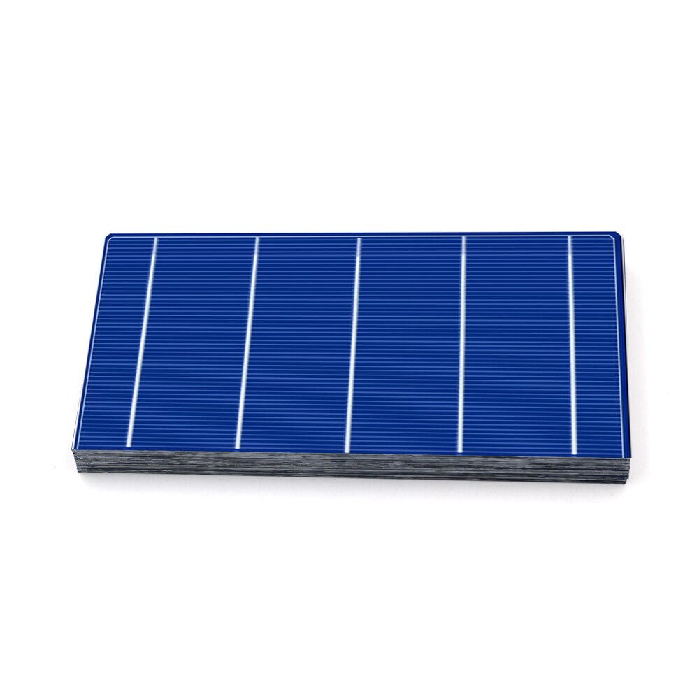 Células solares policristalinas 40/50/100 Uds 2,4 W 4.28A 156x78mm grado barato A PV DIY Panel Solar fotovoltaico C60