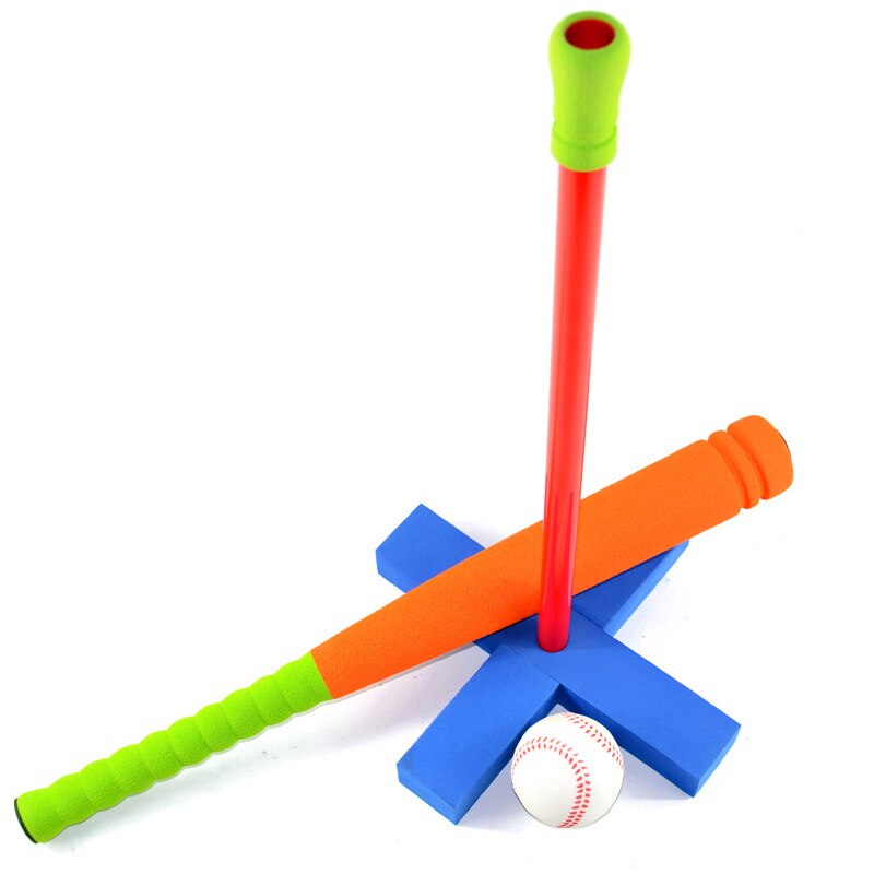 Kinderen Training Honkbal Zachte Rubber Baseball Set Veilig Voor Ouder-kind Interactie Student Outdoor XD88