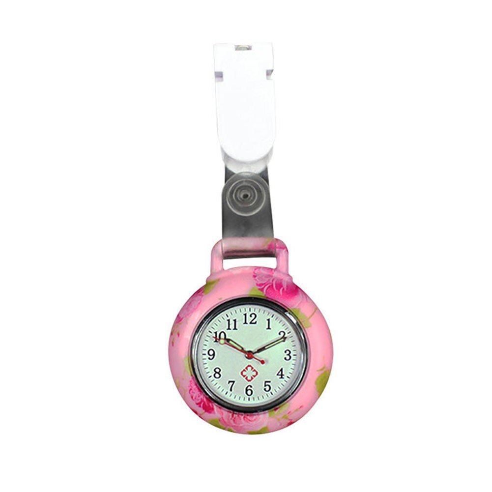 Reloj de bolsillo para enfermeras, pulsera de silicona de cuarzo para Doctor TT @ 88: D