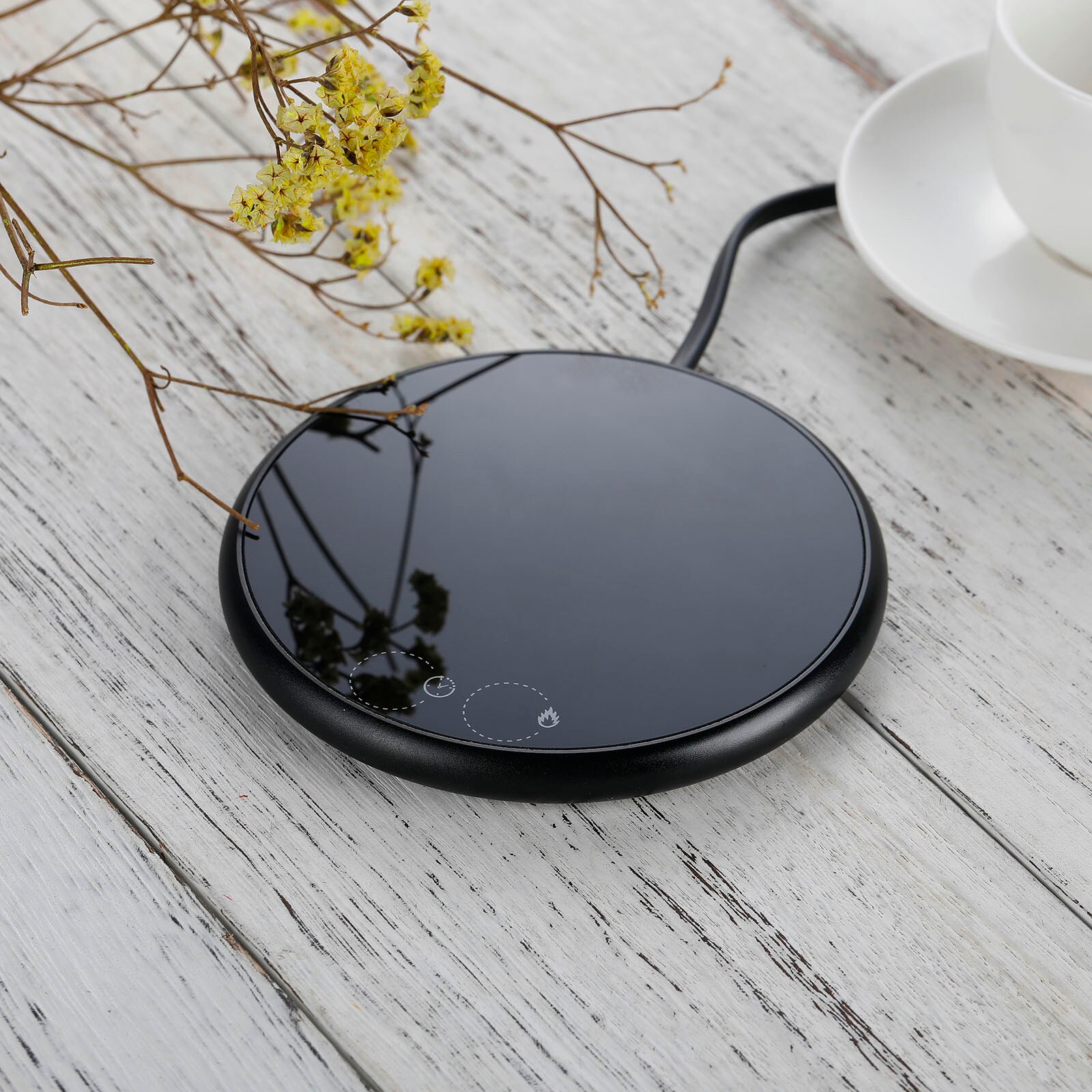 USB Electric Powered Cup Warmer Heater Pad Heating Plate Coffee Tea Milk Mug Plug Household Office Desktop Supplies