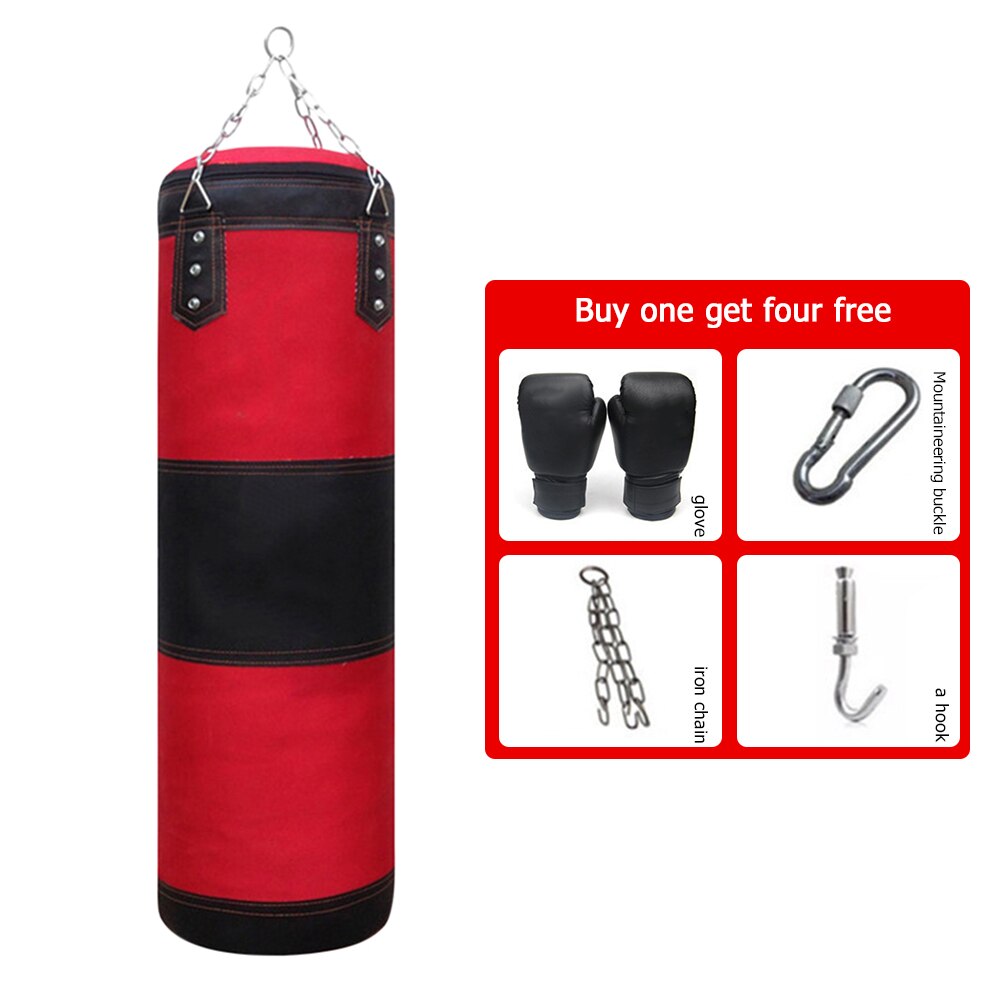 Professionele Boksen Bokszak Training Gym Fitness Apparatuur Met Opknoping Kick Zandzak Volwassenen Oefening Lege-Zware Boxing Bag