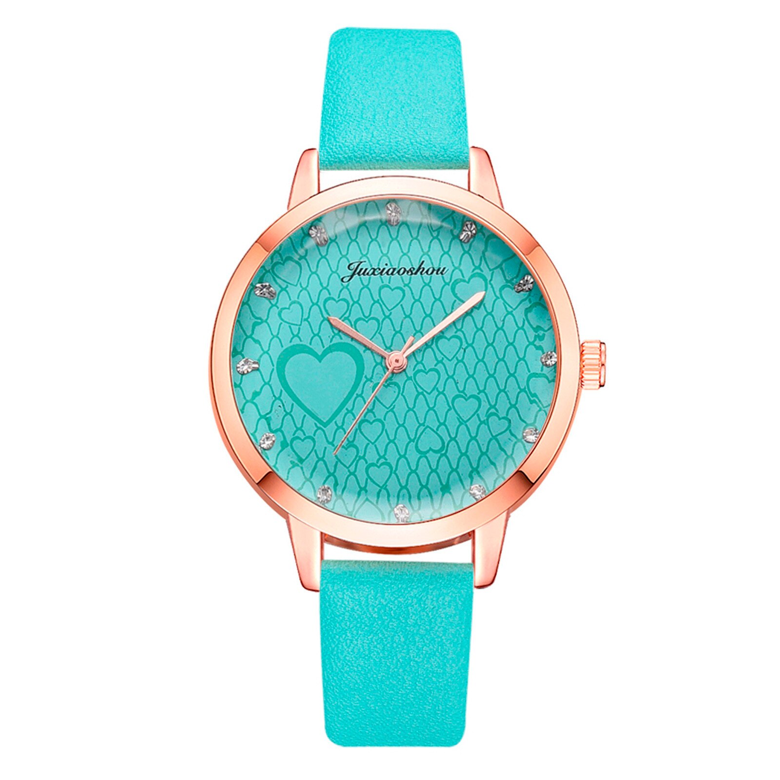 Luxe Horloges Voor Vrouwen Klok Vrouwen Quartz Plastic Lederen Band Analoge Vrouwelijke Horloge Horloge Vrouw Mode: D