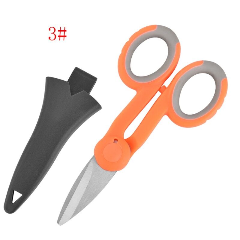 Ciseaux en acier à haute teneur en carbone 2/1, ciseaux de ménage, outils d'électricien: 3