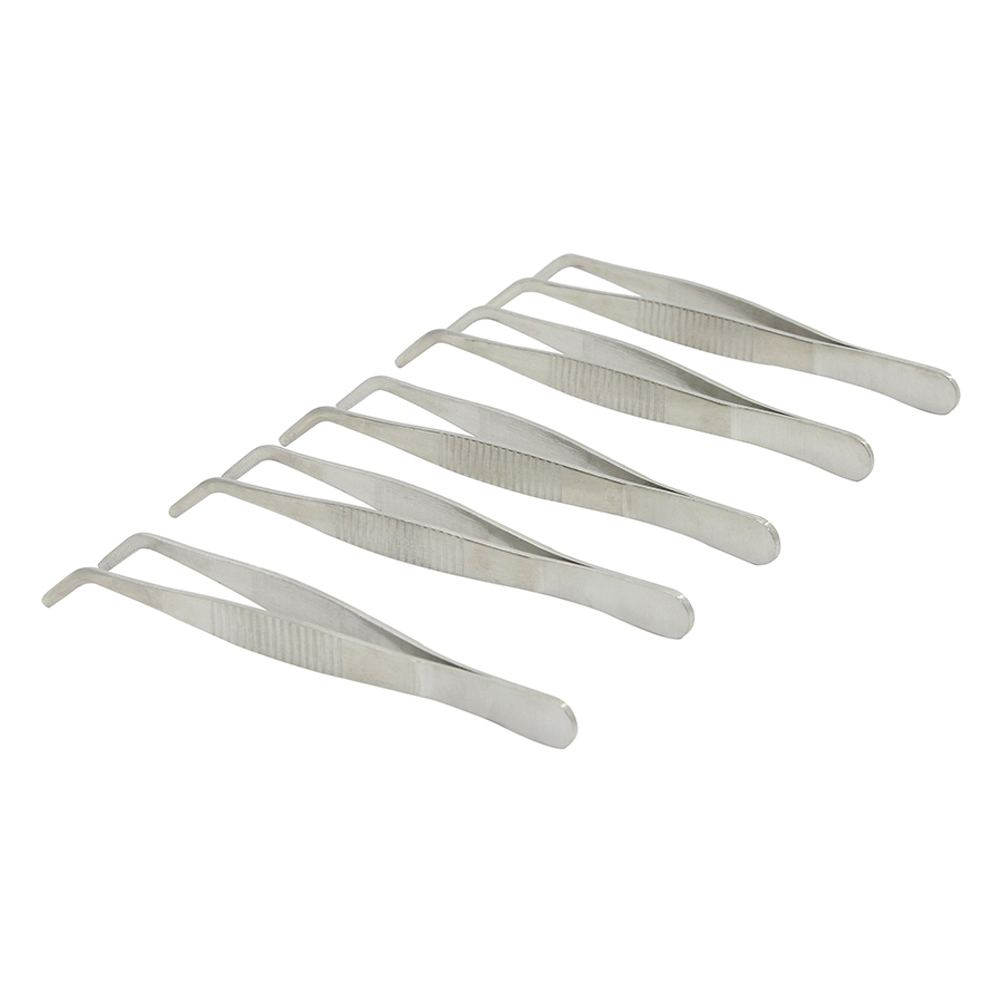 Pinzas magnéticas de acero inoxidable antiestáticas para soldadura, herramienta de pinzas electrónicas de precisión, 125/140mm
