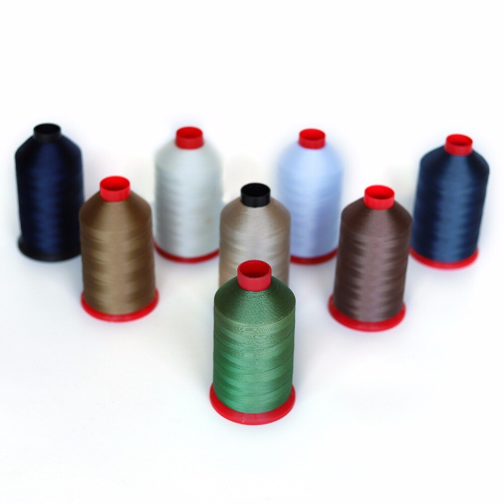 3000 Yards Tex 70 Nylon Gebonden Draad V69 Leathers Bekleding, Canvas Hoge Sterkte Zware Naaigaren 210D/3