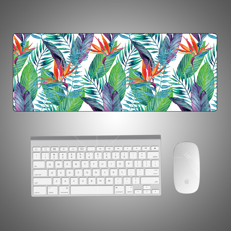 Cartoon Flamingo śliczne podkładka pod mysz Creative INS Tide duży komputer gamingowy klawiatura stół biurowy mata biurko Kawaii dla nastolatków: 8-800X300X2mm