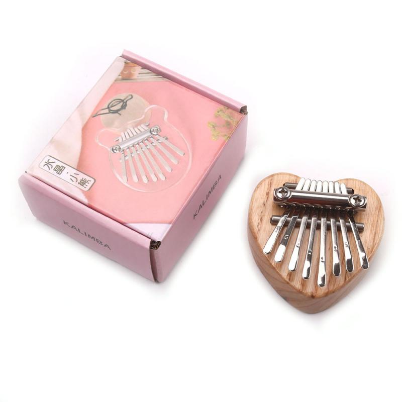 8 Key Mini Kalimba Exquisite Finger Thumb Piano Marimba Musical Good Accessory Pendant Musical Instruments Keyboard