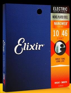 Elixir Nanoweb Gitaar Snaren 11027 Coating 80/20 Brons Akoestische Gitaar Snaren Custom Light 011-052 11002 11052 16027 16052