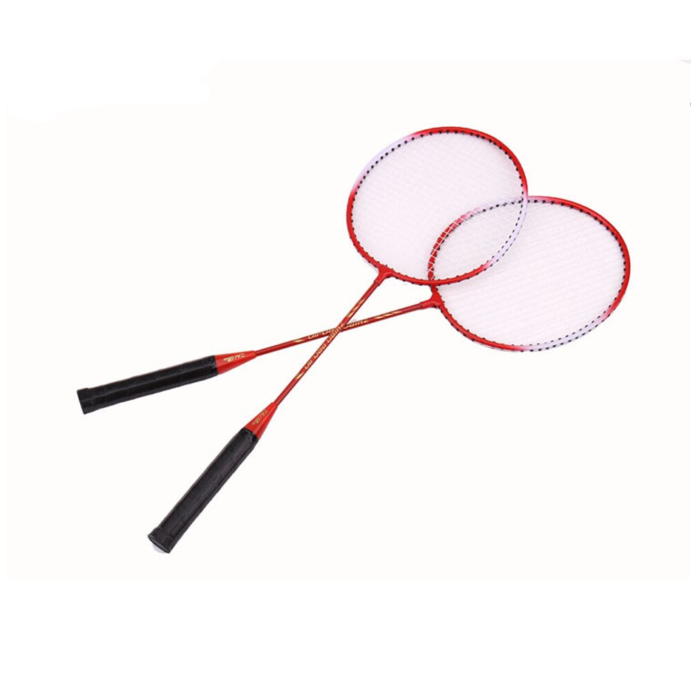 Professionelle Badminton Schläger Bespannen Schläger beleidigend Einzigen Schläger Schläger 2PC Badminton Badminton Schläger Tasche einstellen