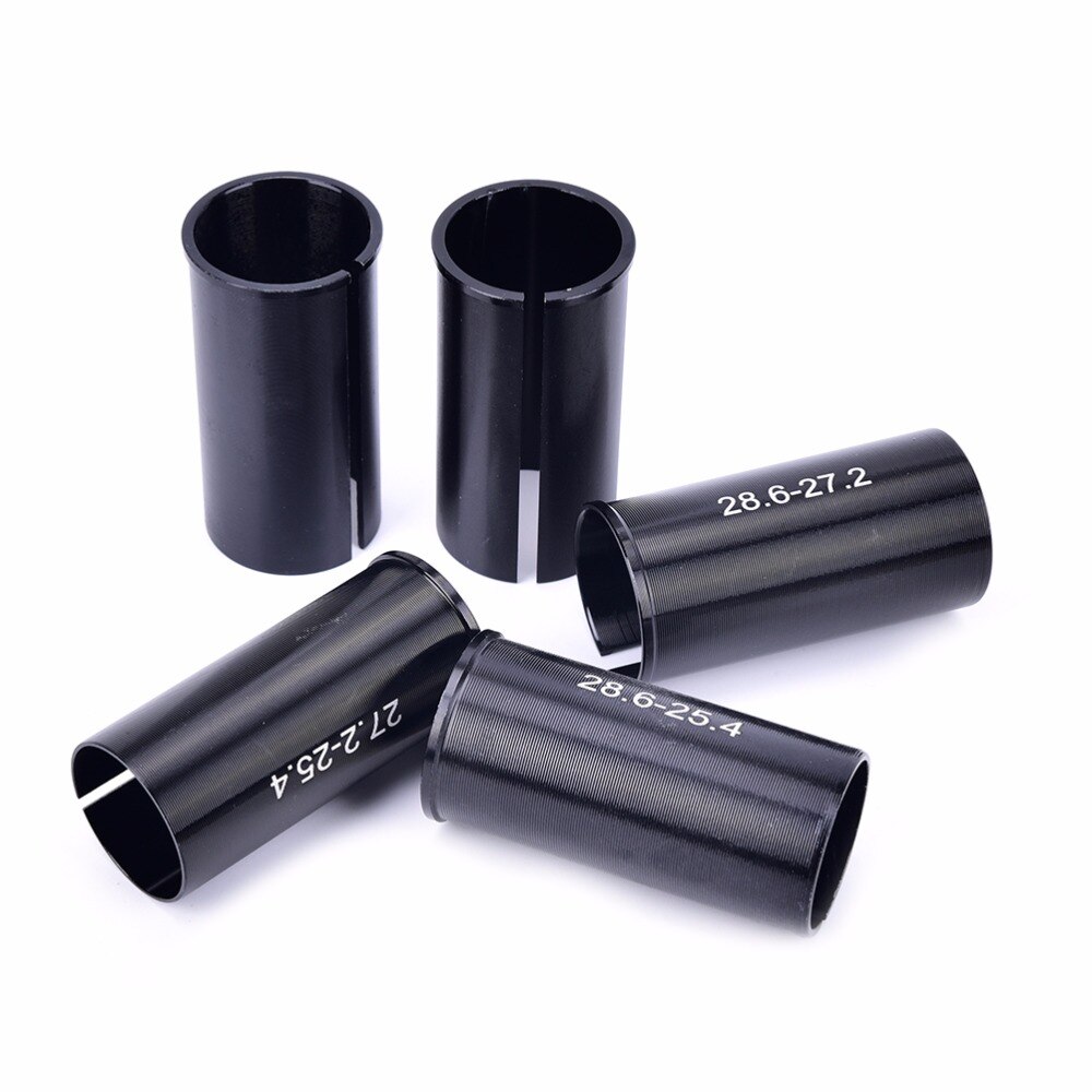 Bike Seat Post Tube Seatpost Reducing Sleeve Adapter Adjust Diameter 25.4-30.4