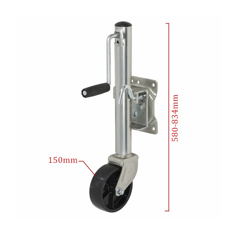 JayCreer Marine Boat Trailer Jack Load 1200lbs 540KGS: Default Title