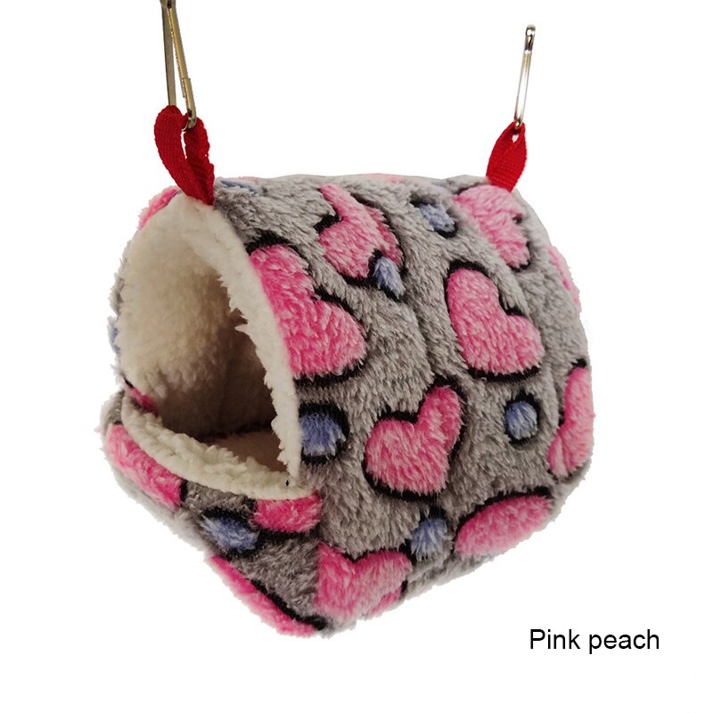 Opknoping Huis Cavia Kooien Slapen Bed Hangmat Voor Hamster Eekhoorn Suiker Zweefvliegtuig Kleine Dieren Huisdieren Zachte Katoen Fleece