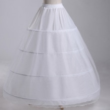 Bryllup underkjole 4 crinoline slip underskørt brudekjole bøjle vintage slips fsm -015p