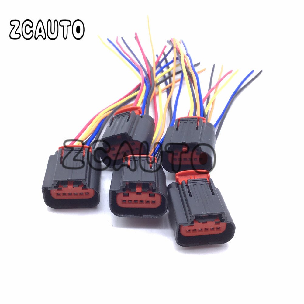 Mass Air Flow Maf Sensor Meter Connector For Ford Focus Maverick Mondeo 1.6 2.3 3.0 4515688 AFH60M19 3L3A-12B579-BA 722184230: 5PC